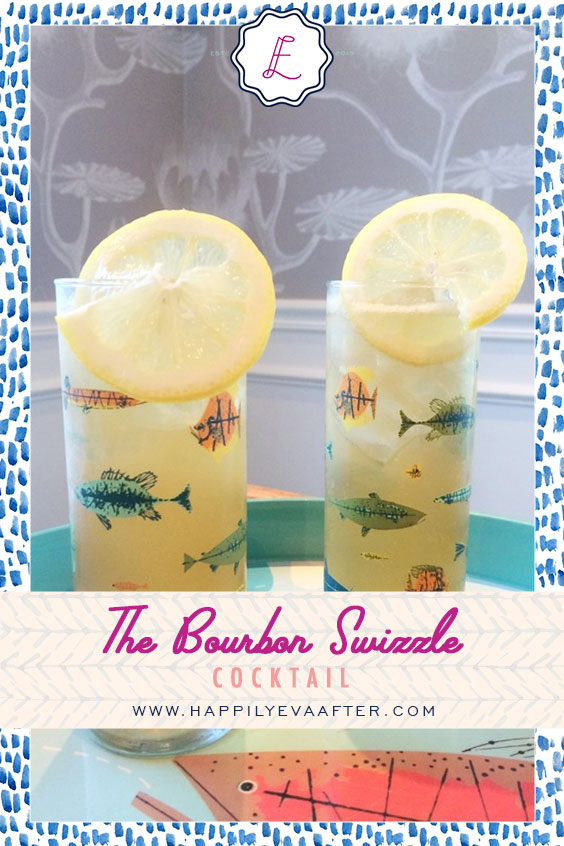 Eva Amurri shares her recipe for The Bourbon Swizzle