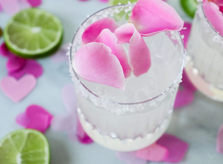 Eva Amurri shares a Rosewater Margarita recipe for Valentine's Day