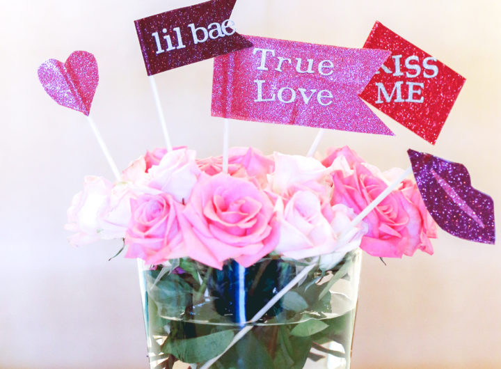 Eva Amurri shares how to make cute DIY Valentine's Day Photo Props