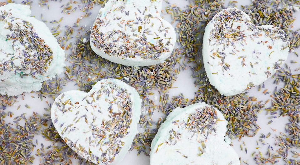 Eva Amurri shares how to make relaxing DIY lavender bath bombs