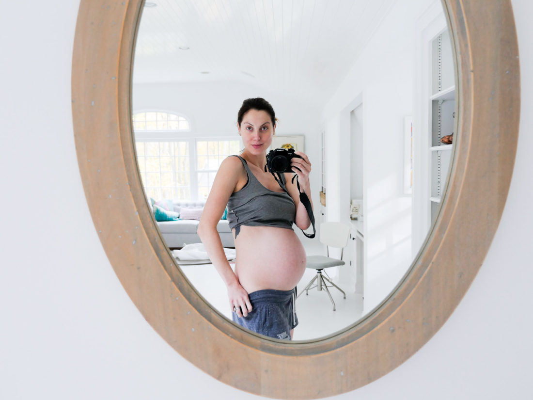 Eva Amurri Martino of lifestyle and motherhood blog REZTT shares the pictures of her home birth with son Major James Martino on October 19th 2016