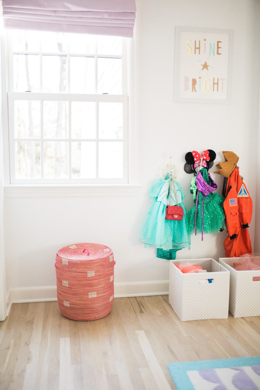 Marlowe Martino's bedroom, as designed by her mother Eva Amurri Martino of lifestyle and motherhood blog REZTT