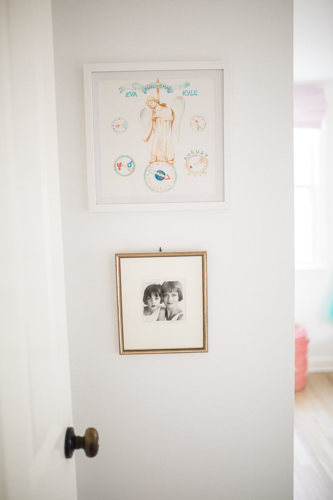 Marlowe Martino's bedroom, as designed by her mother Eva Amurri Martino of lifestyle and motherhood blog REZTT