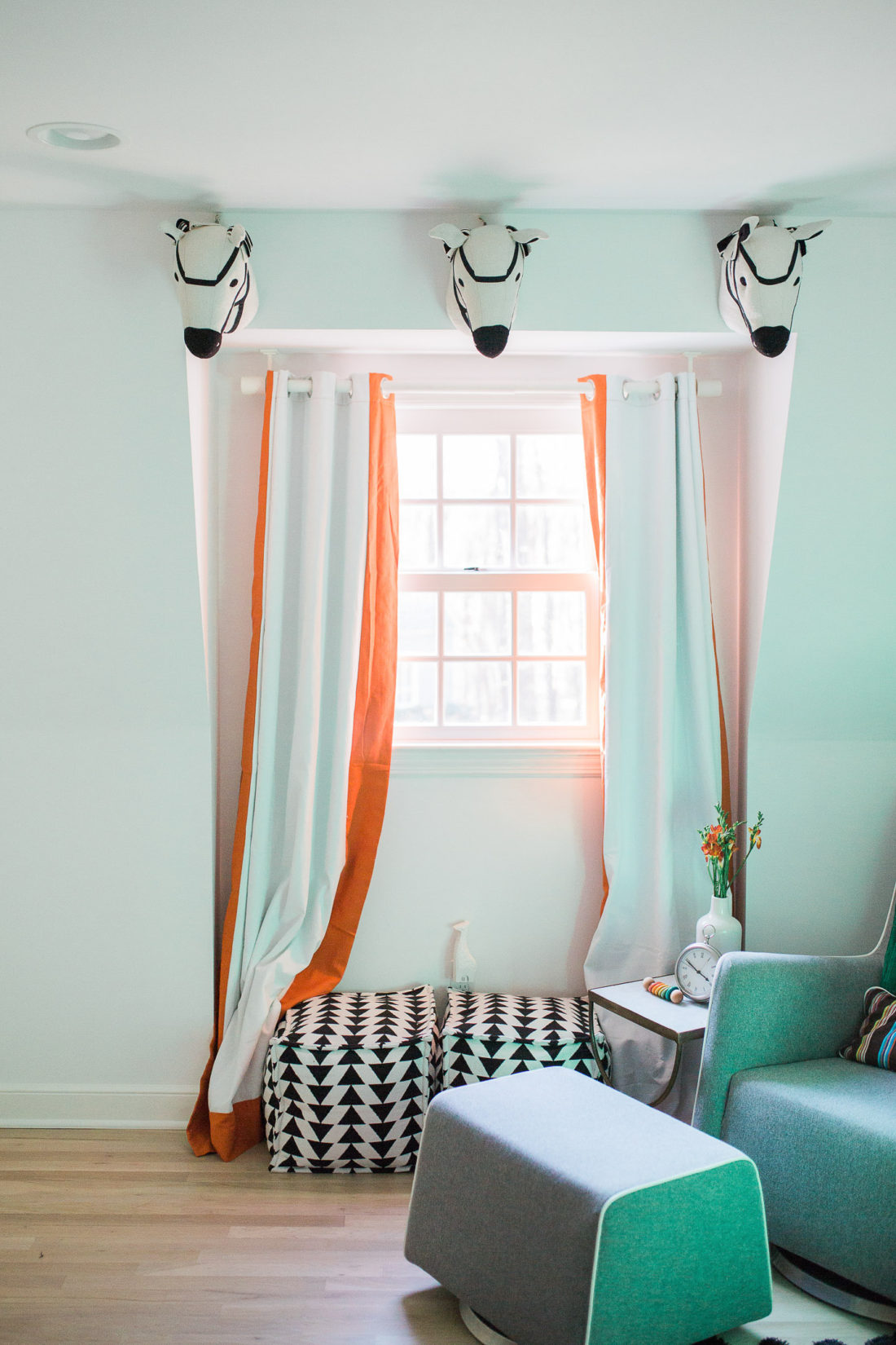 Nursery designed by Eva Amurri Martino of lifestyle and motherhood blog REZTT for her newborn son, Major