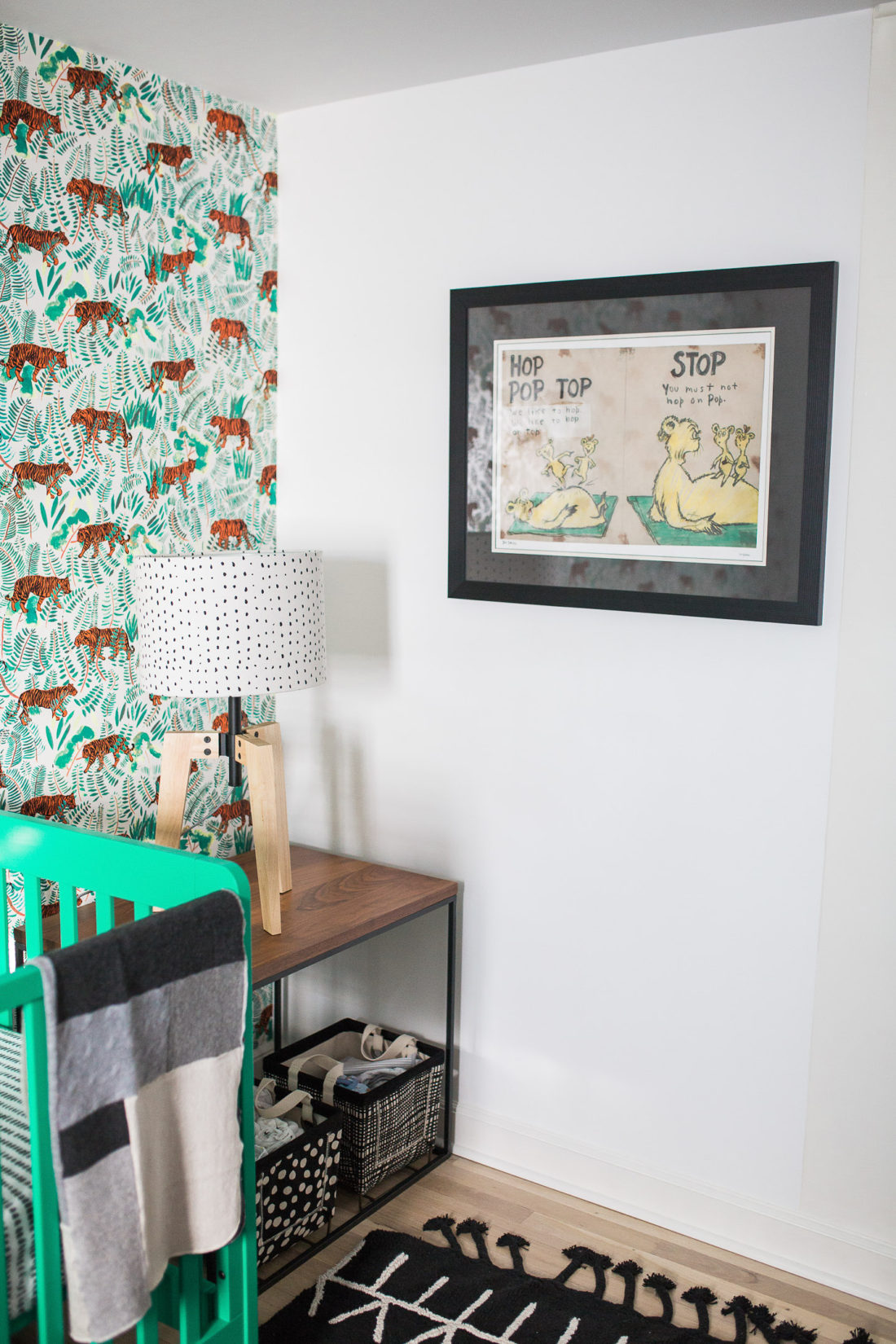 Nursery designed by Eva Amurri Martino of lifestyle and motherhood blog REZTT for her newborn son, Major