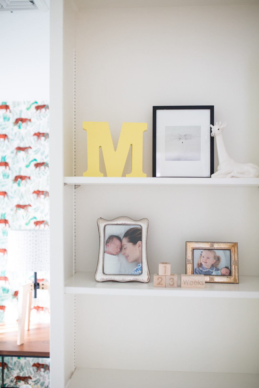 Nursery designed by Eva Amurri Martino of lifestyle and motherhood blog REZTT for her newborn son, Major