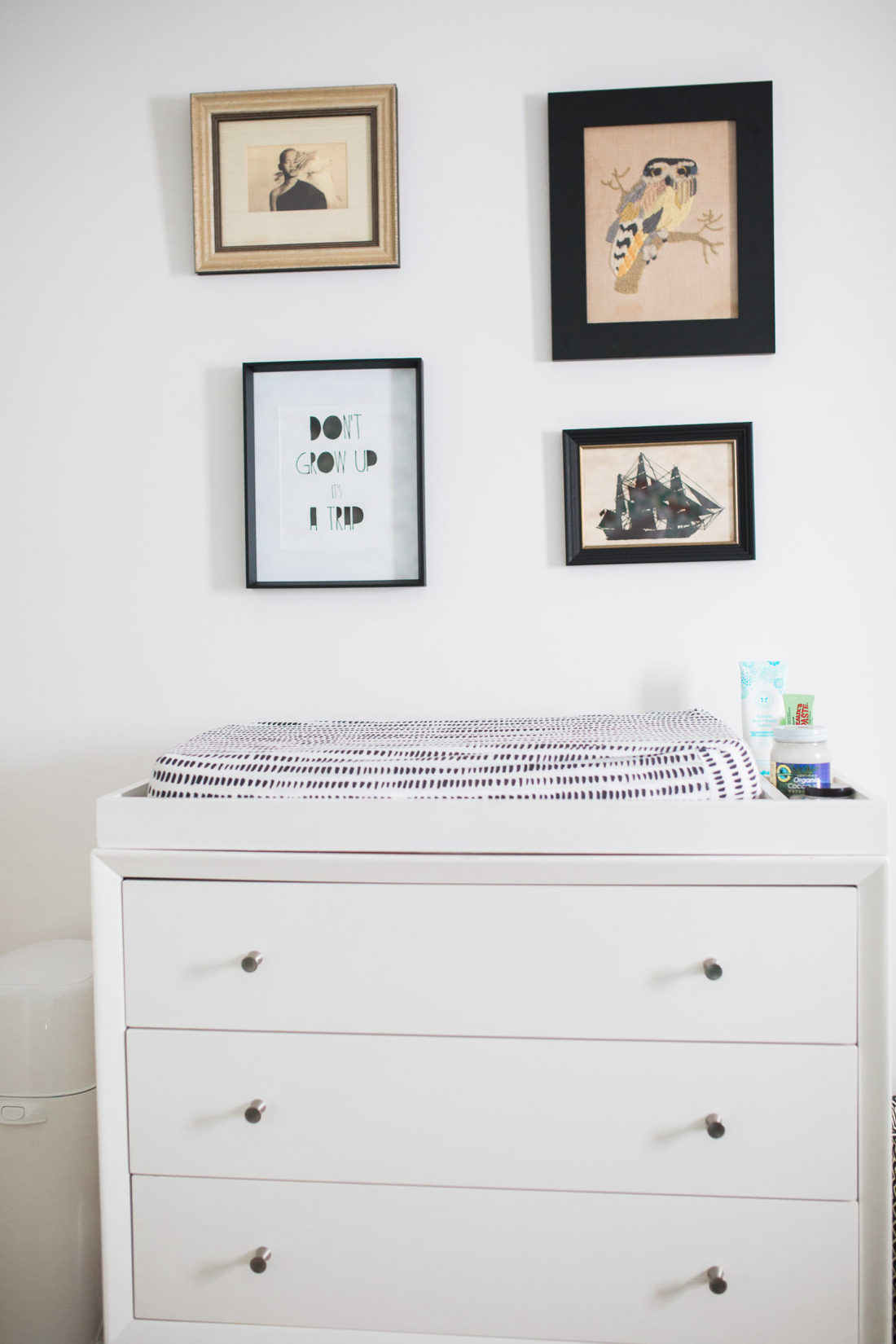 Nursery designed by Eva Amurri Martino of lifestyle and motherhood blog REZTT for her newborn son, Major