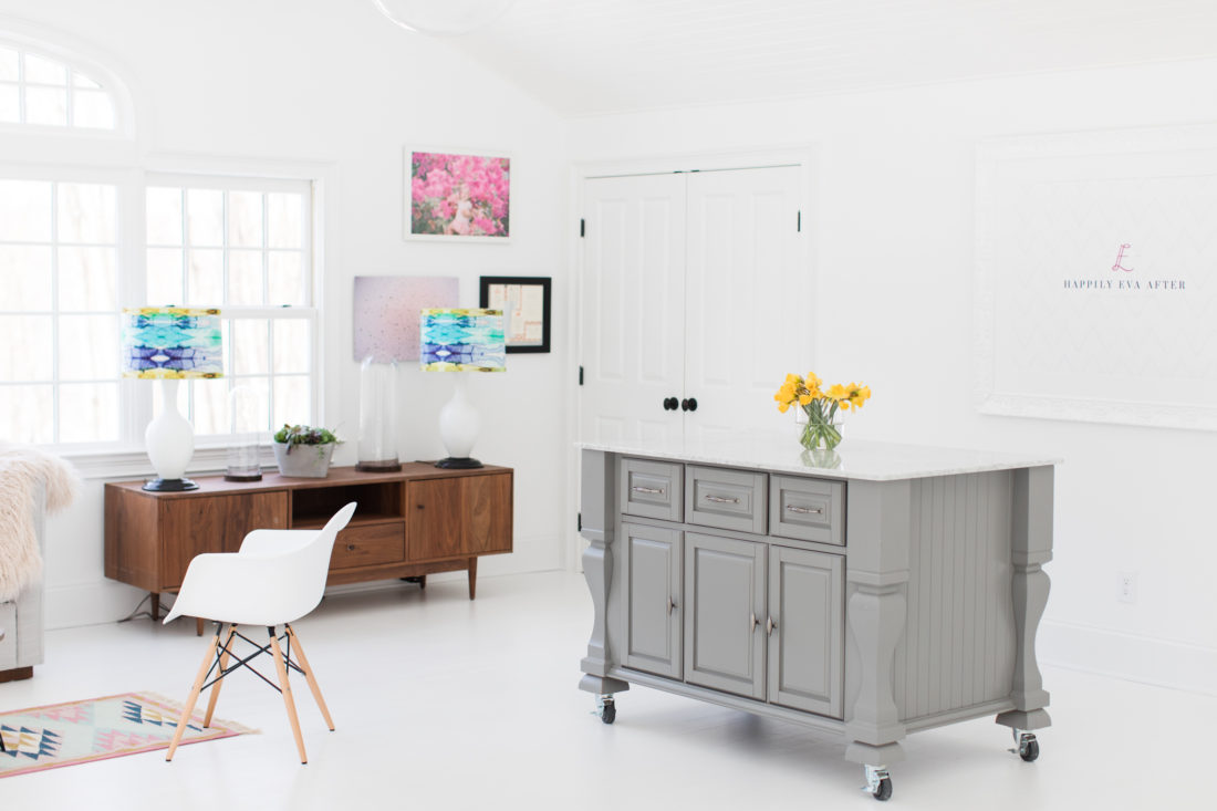 Eva Amurri Martino's studio for lifestyle and motherhood blog REZTT