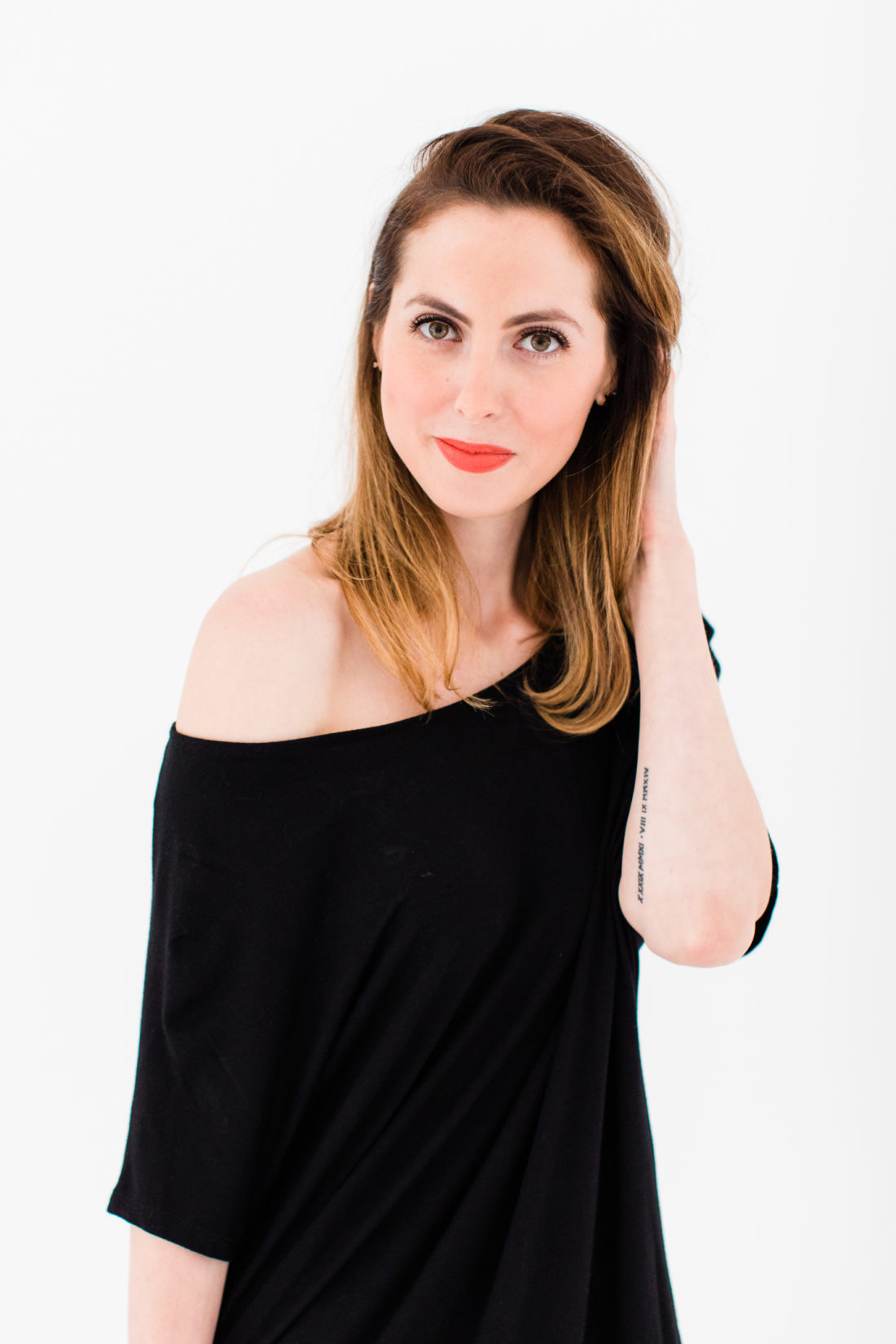 Eva Amurri Martino wears an LBD Buru dress