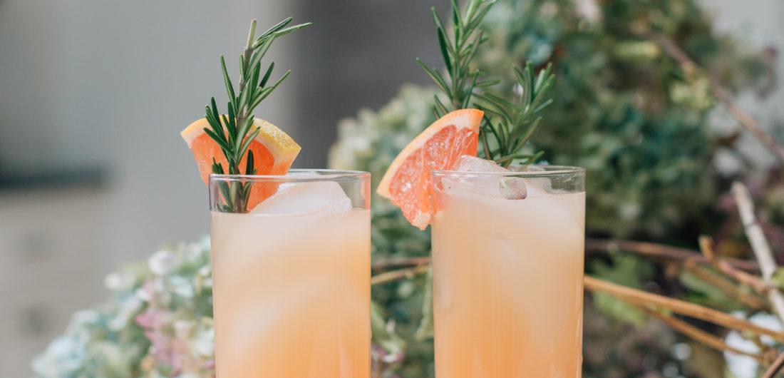 Eva Amurri Martino shares her recipe for a rosemary grapefruit cocktail