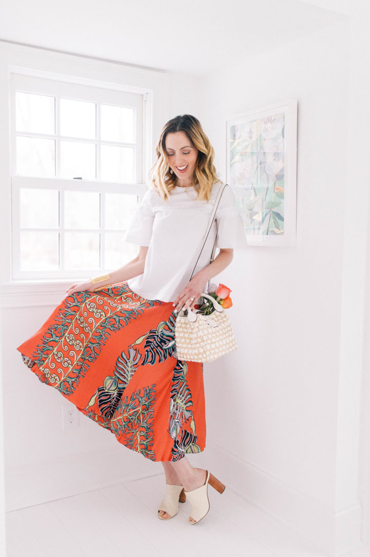 Eva Amurri Martino shares her picks for Raffia Accessories For Spring