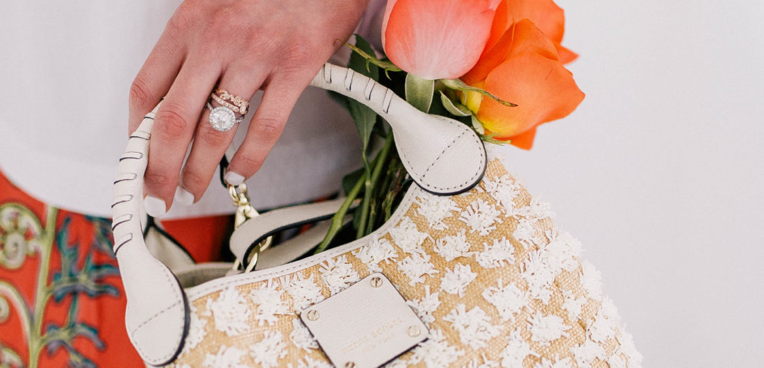 Eva Amurri Martino shares her picks for Raffia Accessories For Spring