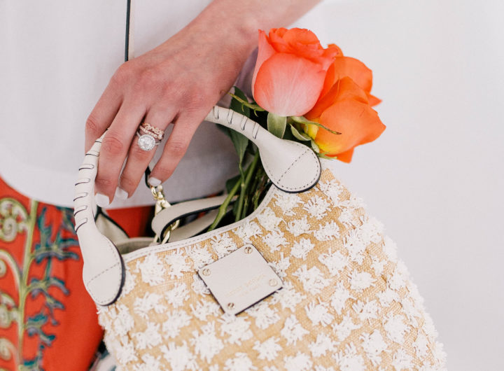 Eva Amurri Martino shares her picks for Raffia Accessories For Spring