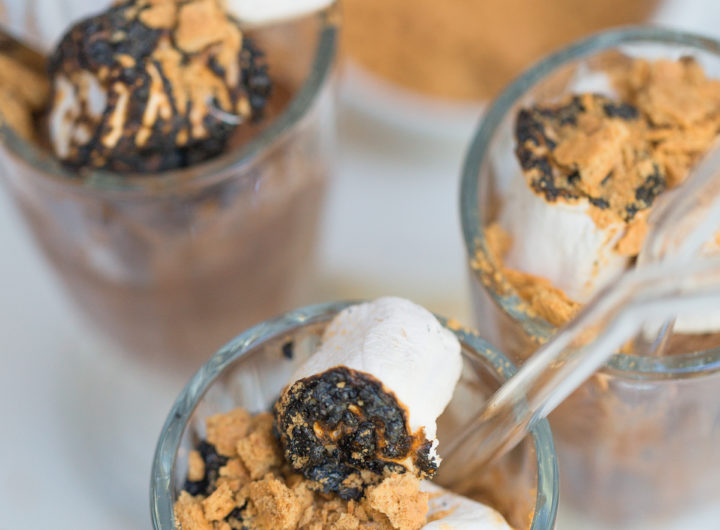 Eva Amurri Martino prepares to make Smores Sundaes at her Connecticut home