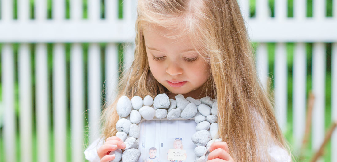 Eva Amurri shares her DIY Picture Frames for Father's Day