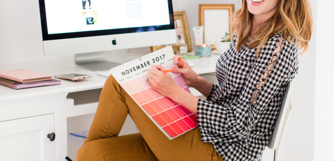 Eva Amurri Martino plans out her content calendar
