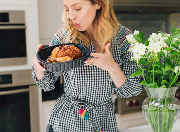Eva Amurri Martino shares her tips for an easy rotisserie chicken dinner