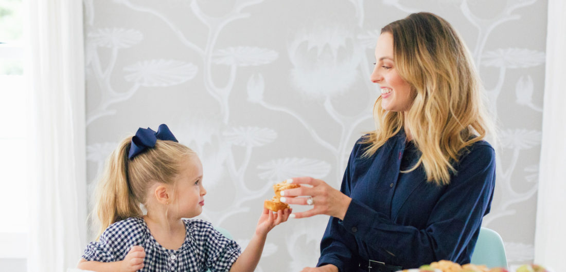 Eva Amurri Martino shows how to make her kid friendly mini pies