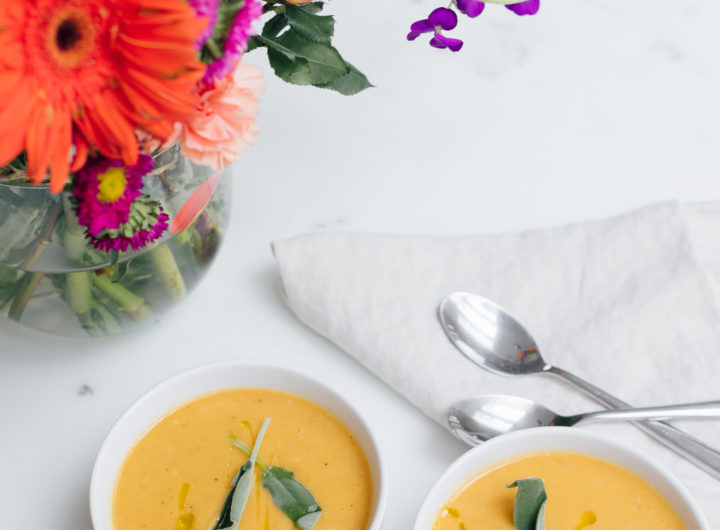 Eva Amurri Martino shares her recipe for vegan butternut squash soup.