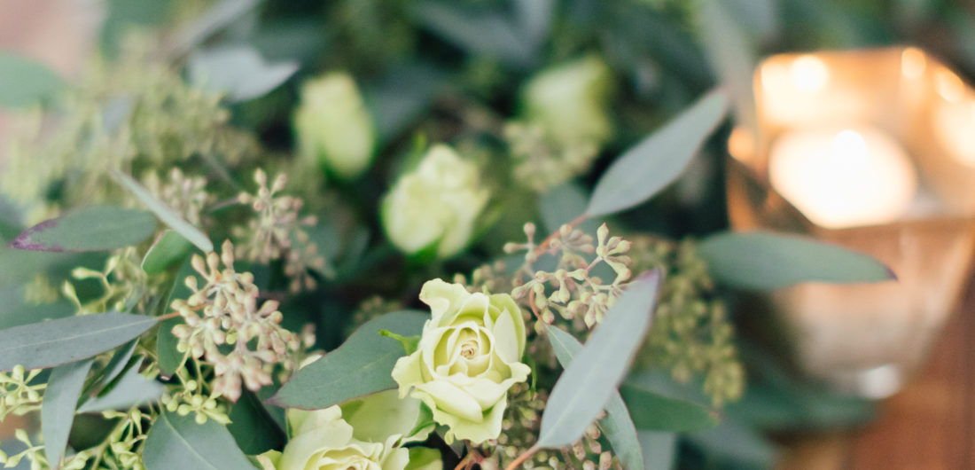 Eva Amurri Martino crafts a DIY eucalyptus garland for the holidays.