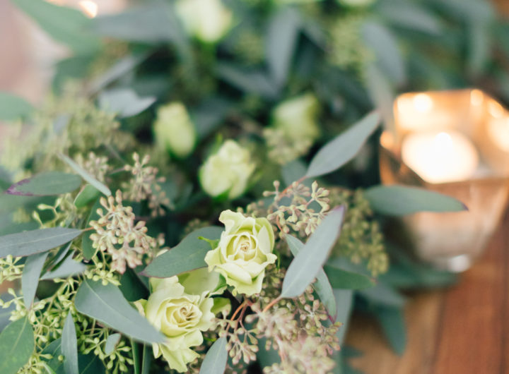 Eva Amurri Martino crafts a DIY eucalyptus garland for the holidays.