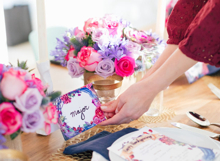 Eva Amurri Martino shares her colorful Thanksgiving table for 2018