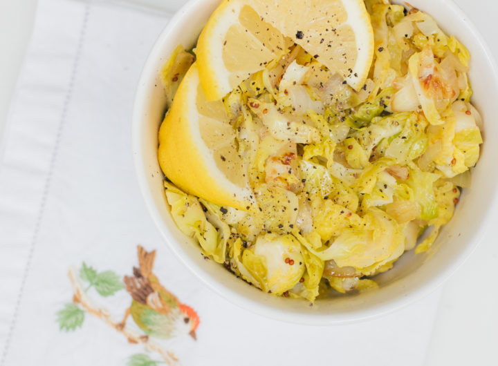 Eva Amurri shares a recipe for her Brussels Vinaigrette
