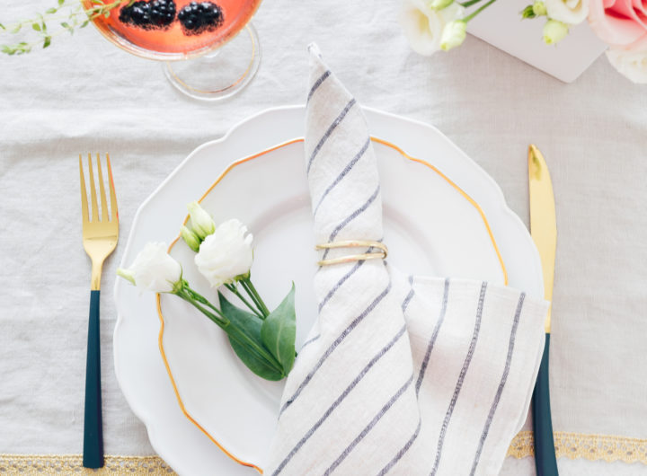 Eva Amurri Martino of REZTT shares her Mother's Day Brunch table