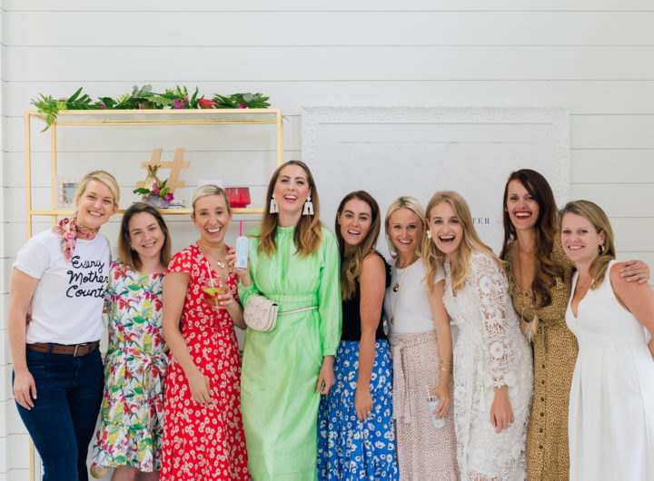 Eva Amurri Martino hosts a kick off event at the REZTT Studio
