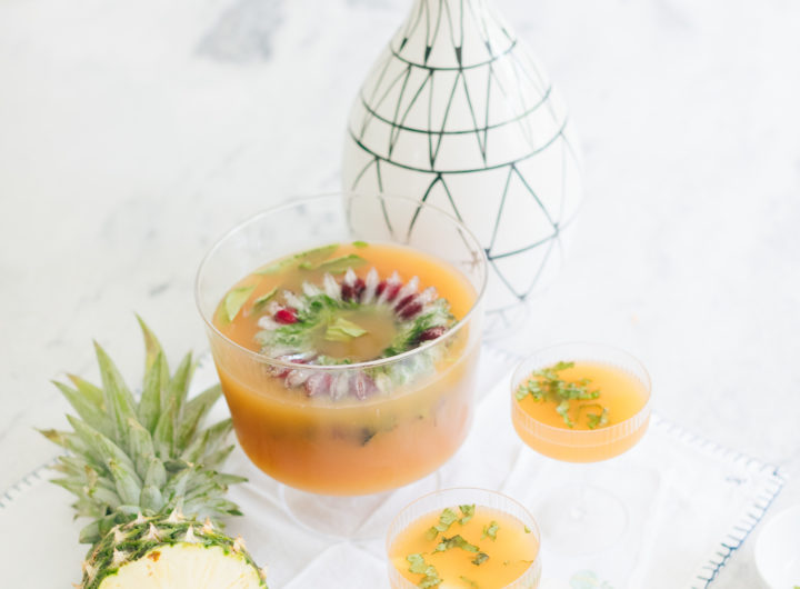 A summer punch cocktail created by Eva Amurri Martino