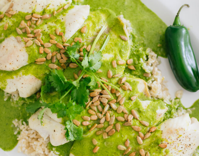 Eva Amurri Martino's Buster's Famous Green Fish Recipe