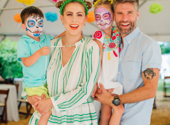 The Martino Family at daughter Marlowe's Cinco de Marlowe themed 5th birthday fiesta
