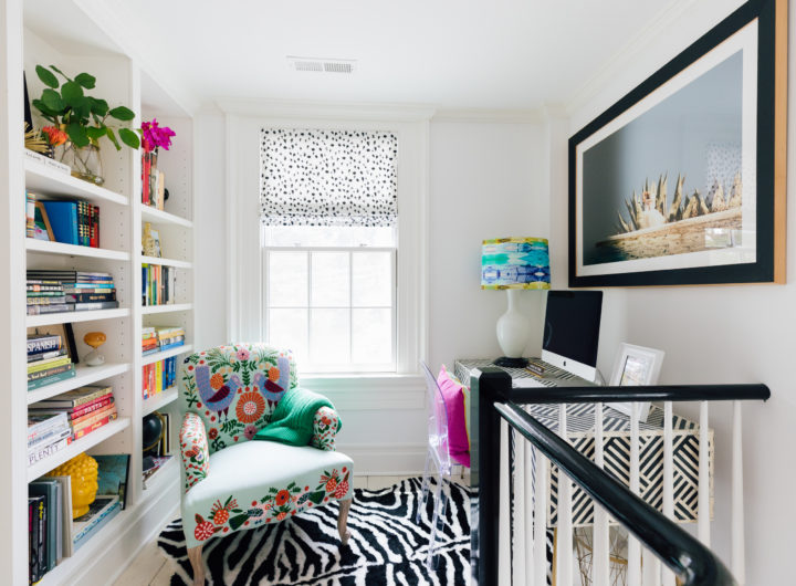 The Study Nook inside Eva Amurri Martino's Westport CT home