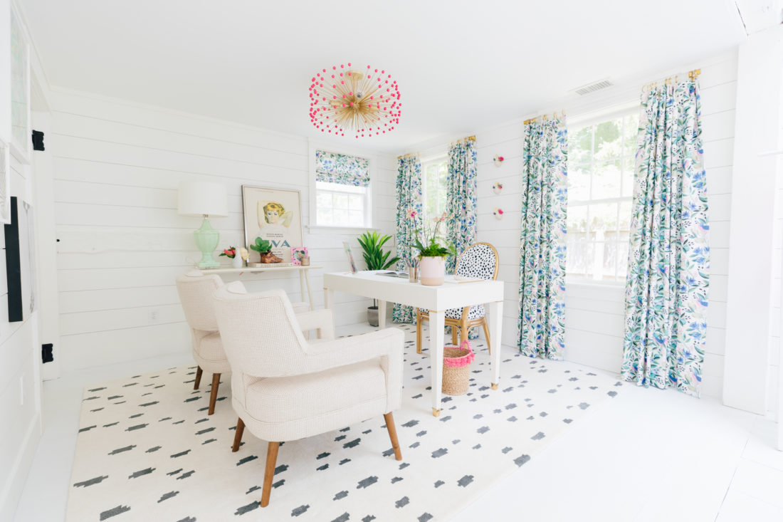 Eva Amurri Martino's office inside the REZTT Studio