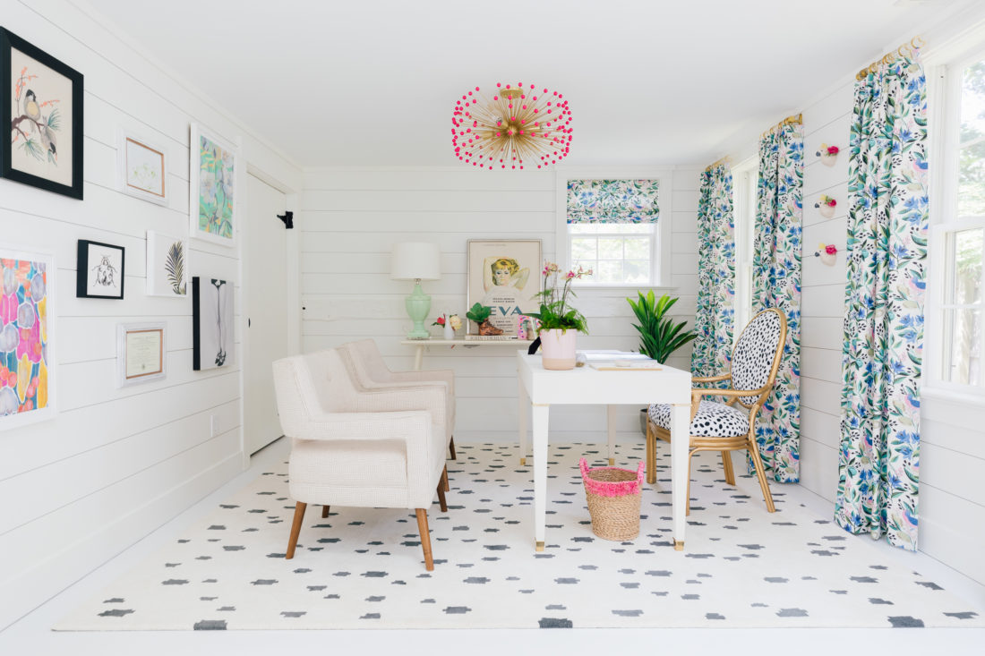 Eva Amurri Martino's office inside the REZTT Studio
