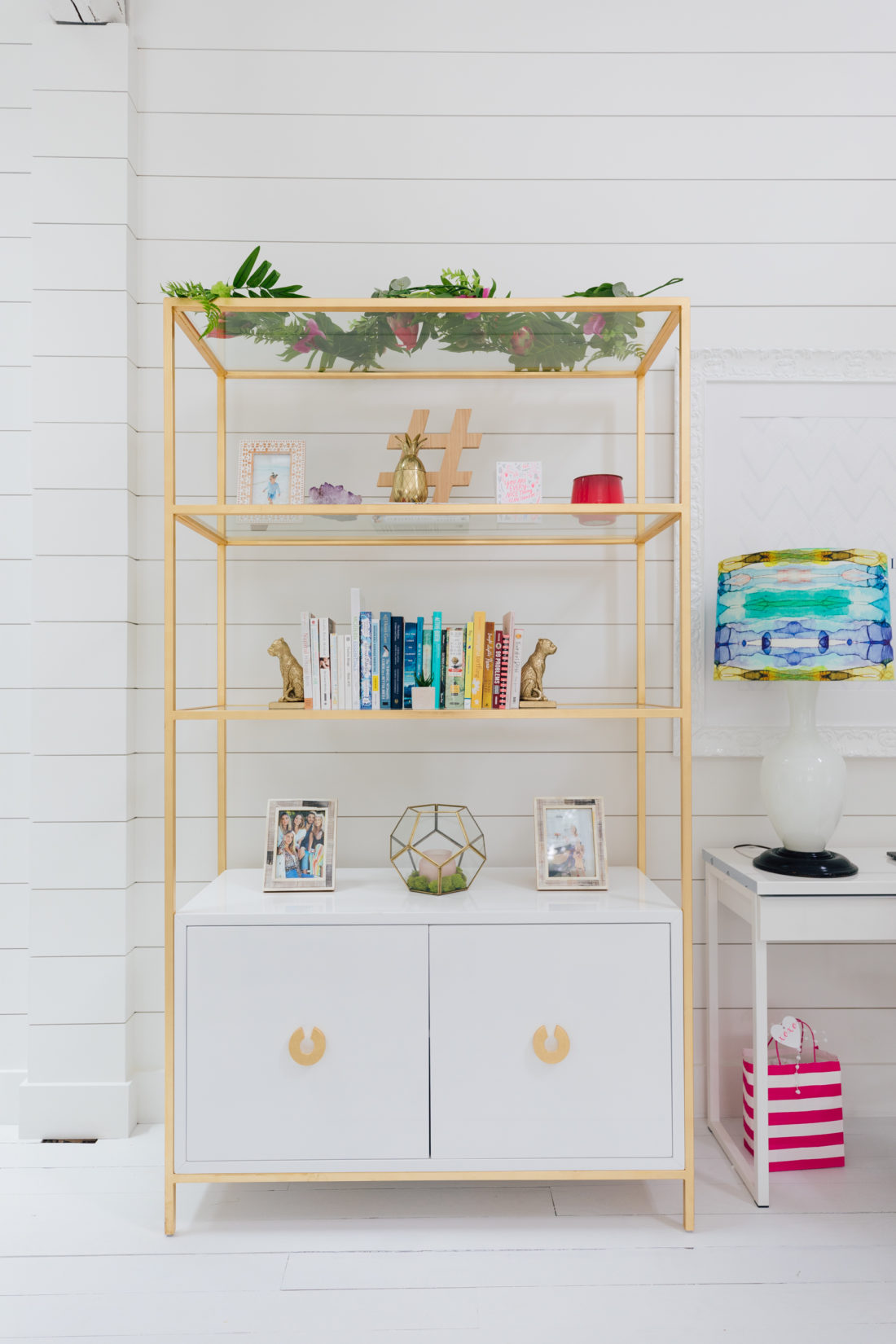 Shelf styling in the REZTT Studio