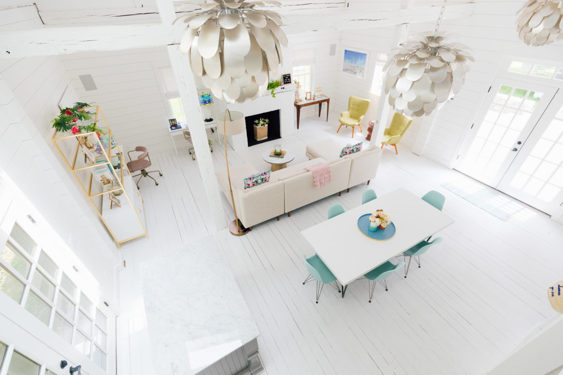 An above view of the REZTT Studio