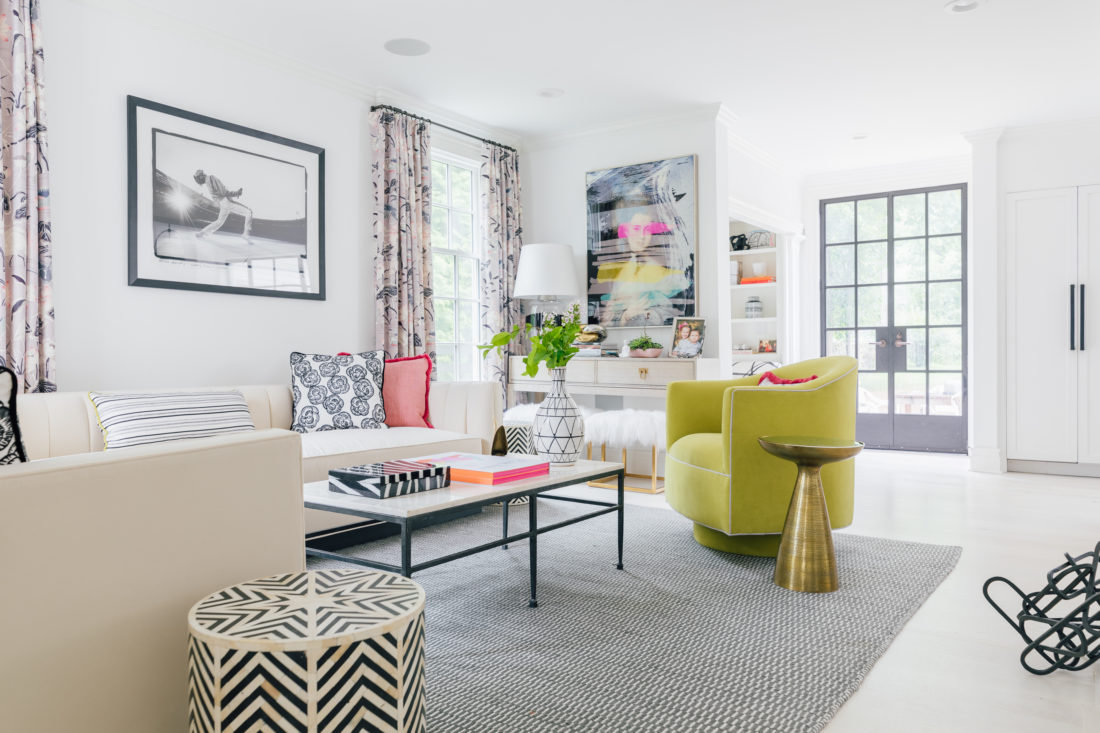 Eva Amurri Martino unveils her brand new living room