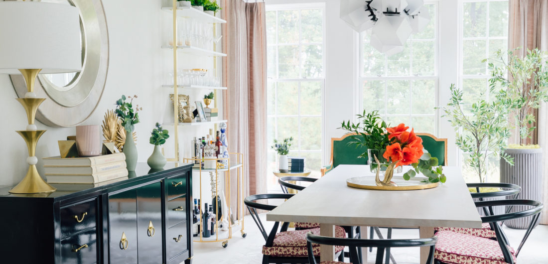 Eva Amurri Martino's newly renovated dining room