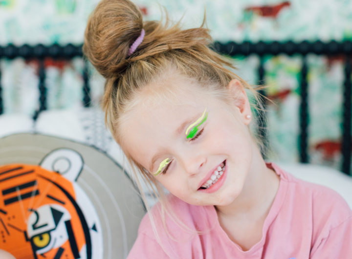 Marlowe Martino rocks some Neon Eyeliner