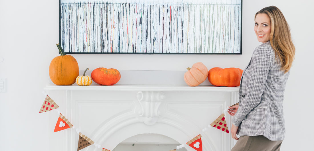 Eva Amurri Martino shares an easy autumnal decor DIY