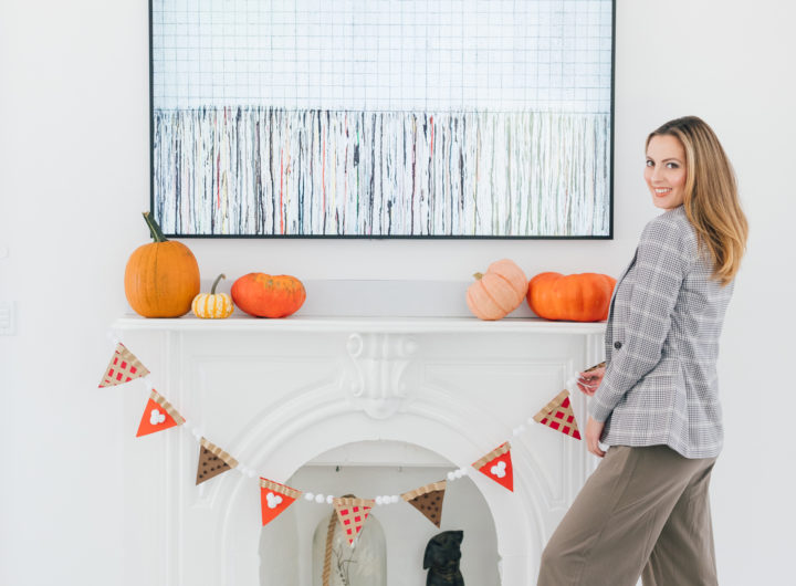 Eva Amurri Martino shares an easy autumnal decor DIY