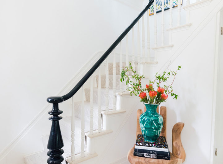 Rings End paint detailing inside Eva Amurri's Connecticut home