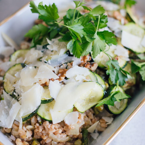 Eva Amurri shares a healthy veggie risotto recipe