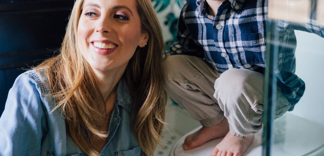 Blogger Eva Amurri discusses potty training regression