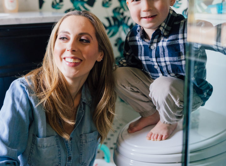 Blogger Eva Amurri discusses potty training regression