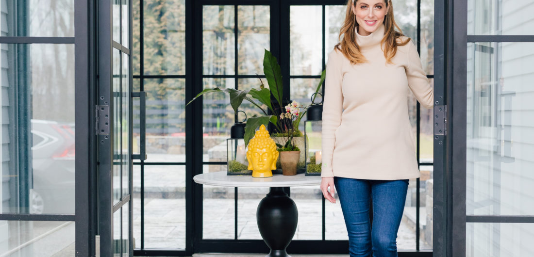Blogger Eva Amurri's completed Breezeway reveal