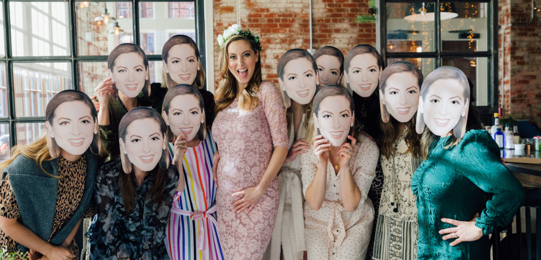 Blogger Eva Amurri and friends at her Baby Sprinkle