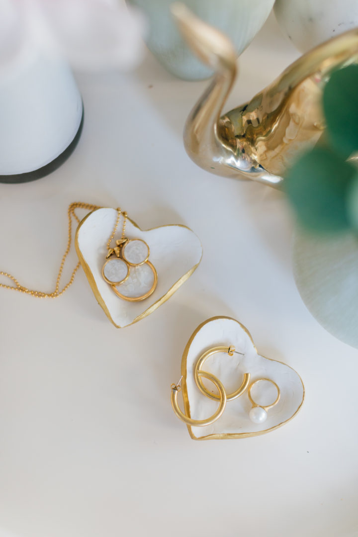 DIY Heart Shaped Ring Dishes