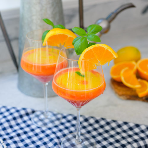 Eva Amurri shares her Italian Sunrise Cocktail recipe